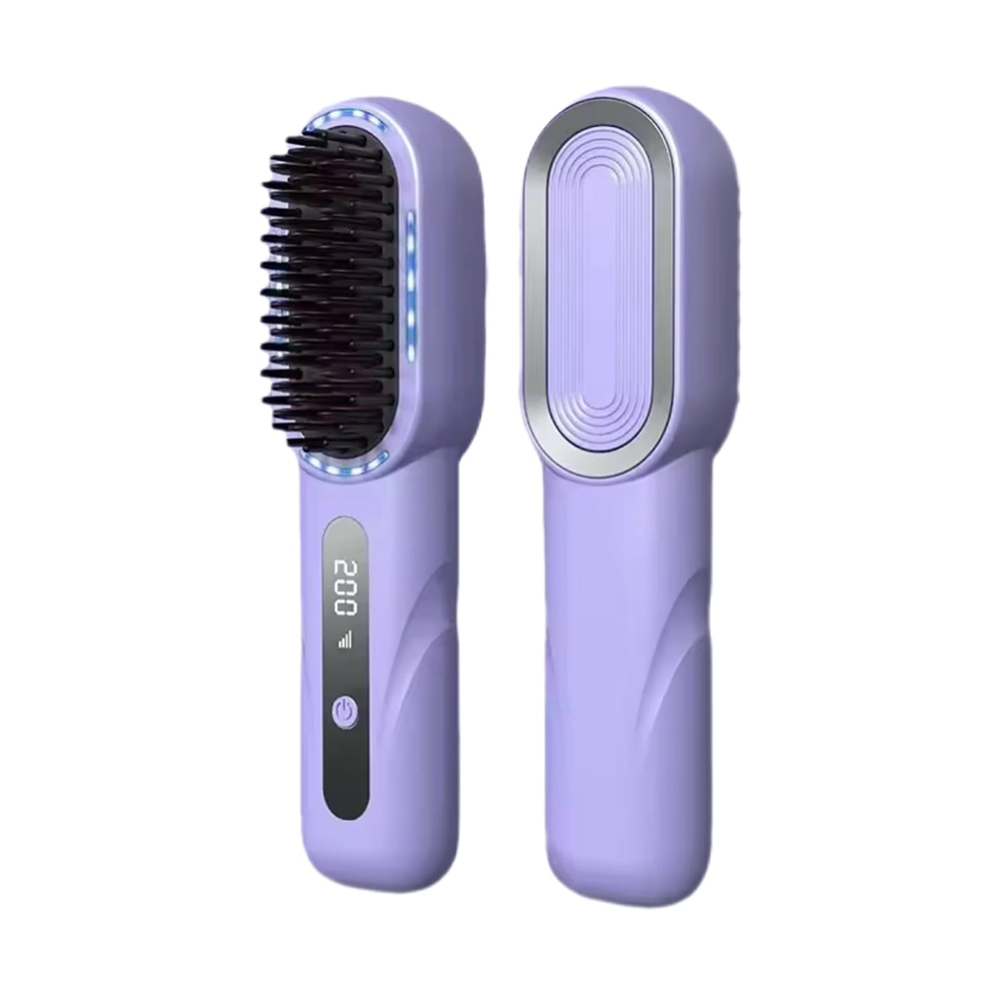 Portable Anti-Frizz Comb Hair Straightener