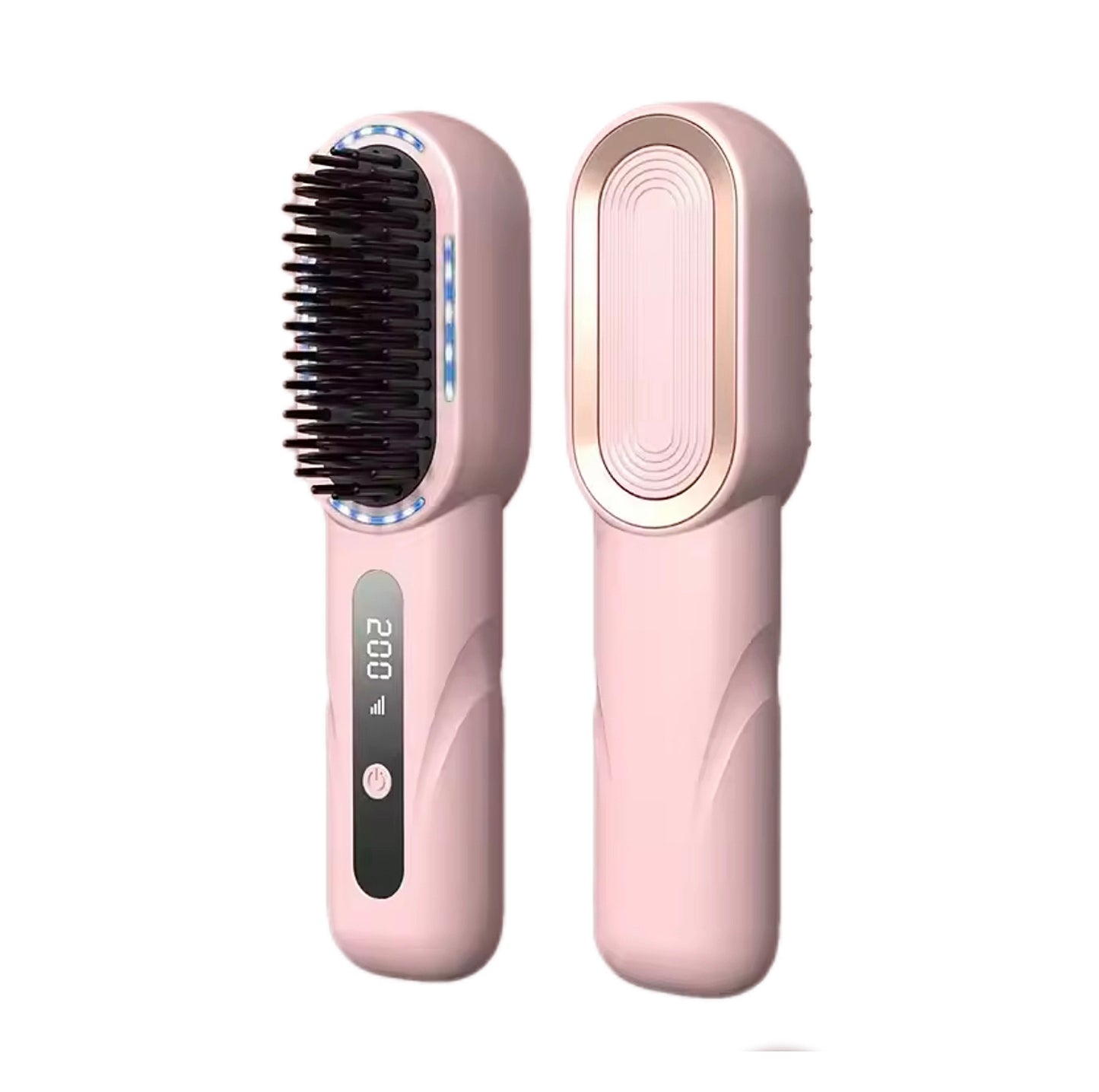 Portable Anti-Frizz Comb Hair Straightener