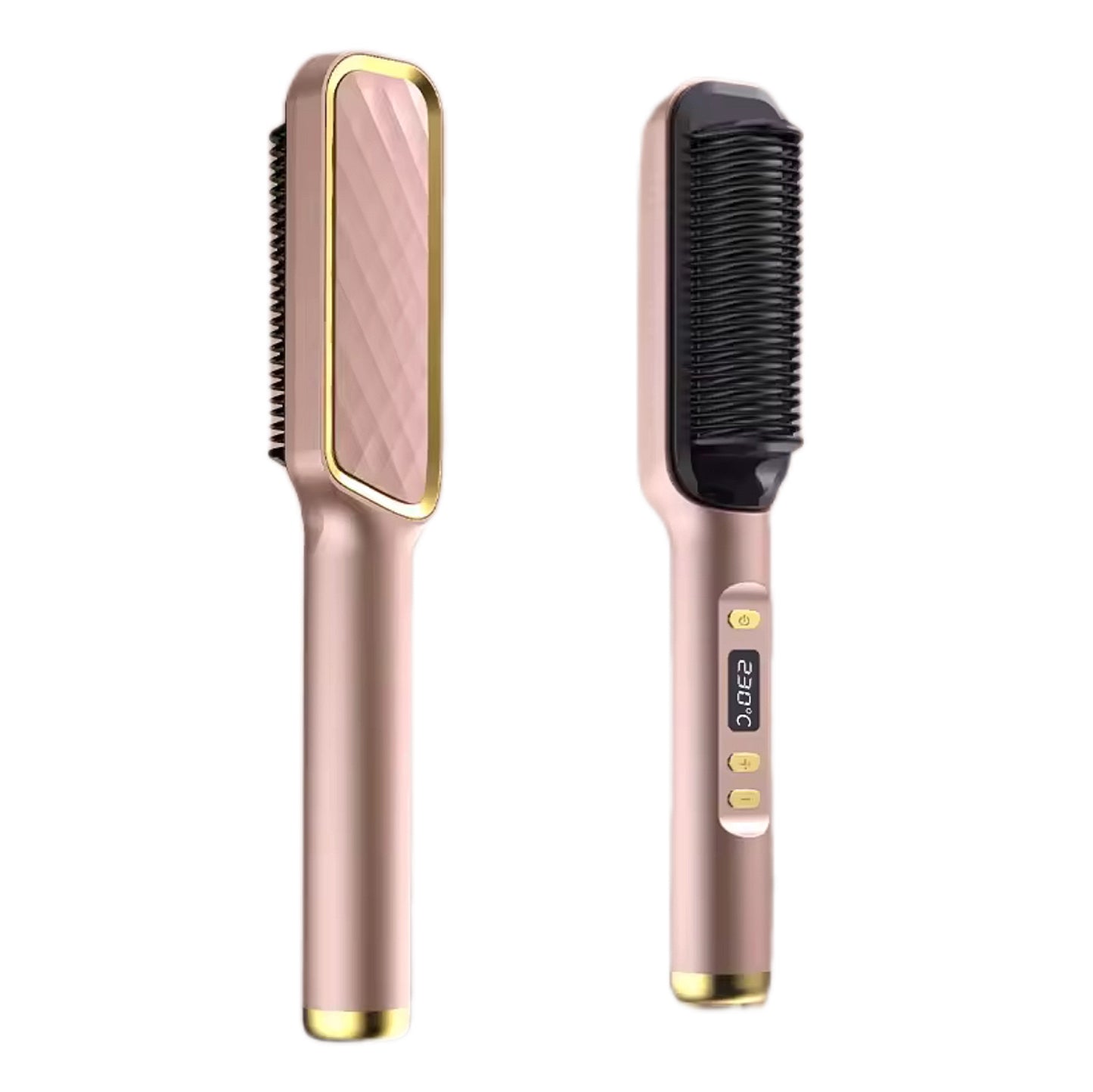 Anti-frizz Comb Straightener