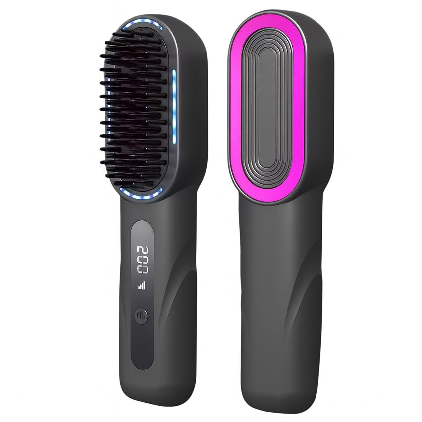 Portable Anti-Frizz Comb Straightener