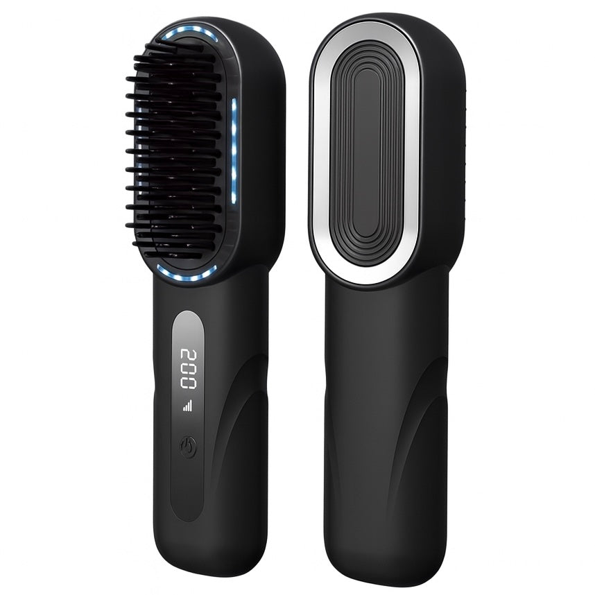 Portable Anti-Frizz Comb Straightener