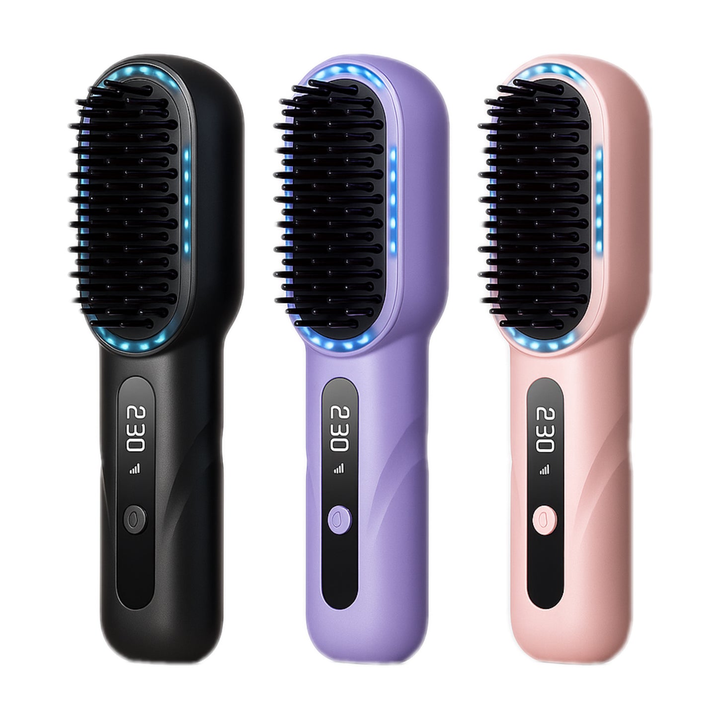 Portable Anti-Frizz Comb Straightener