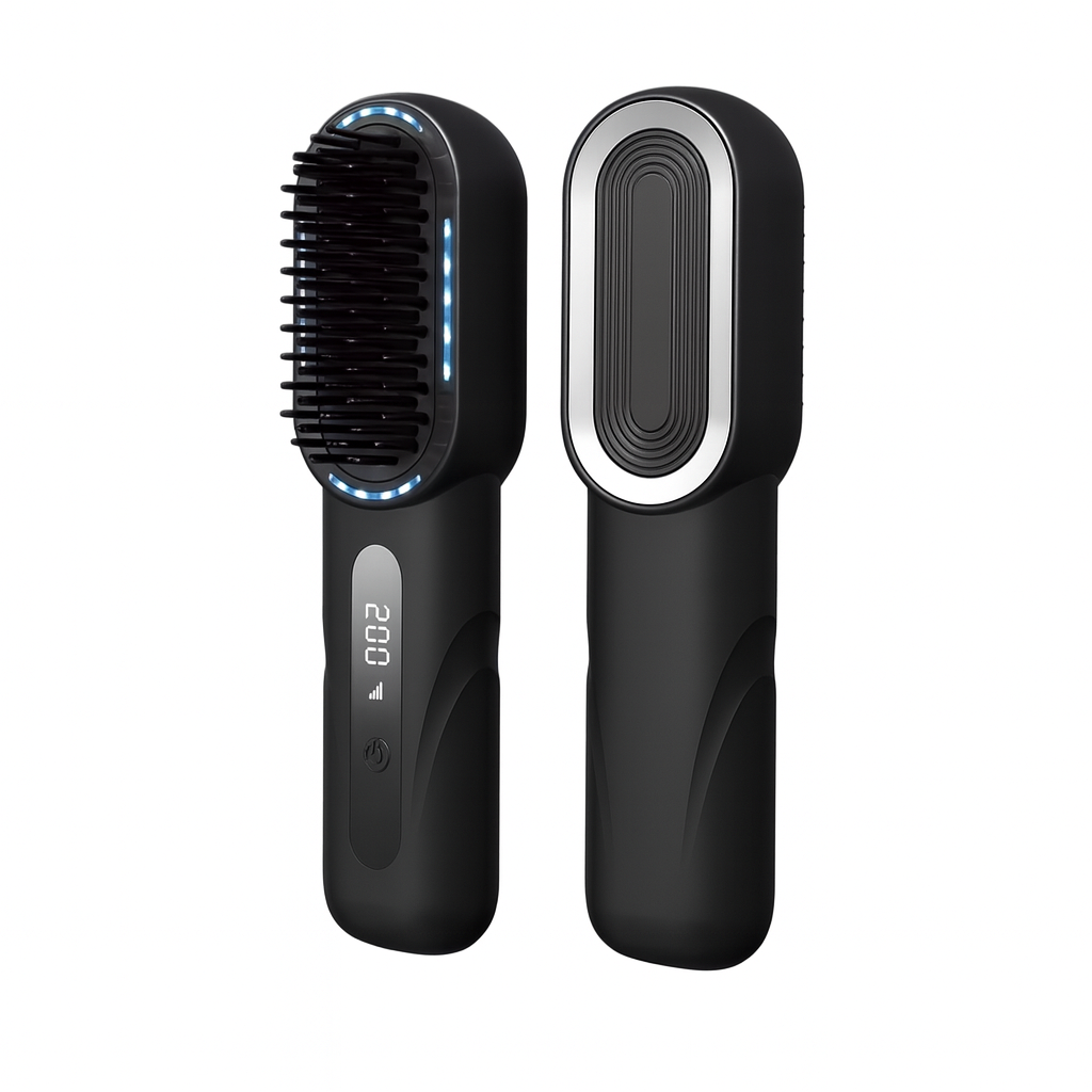 Portable Anti-Frizz Comb Straightener