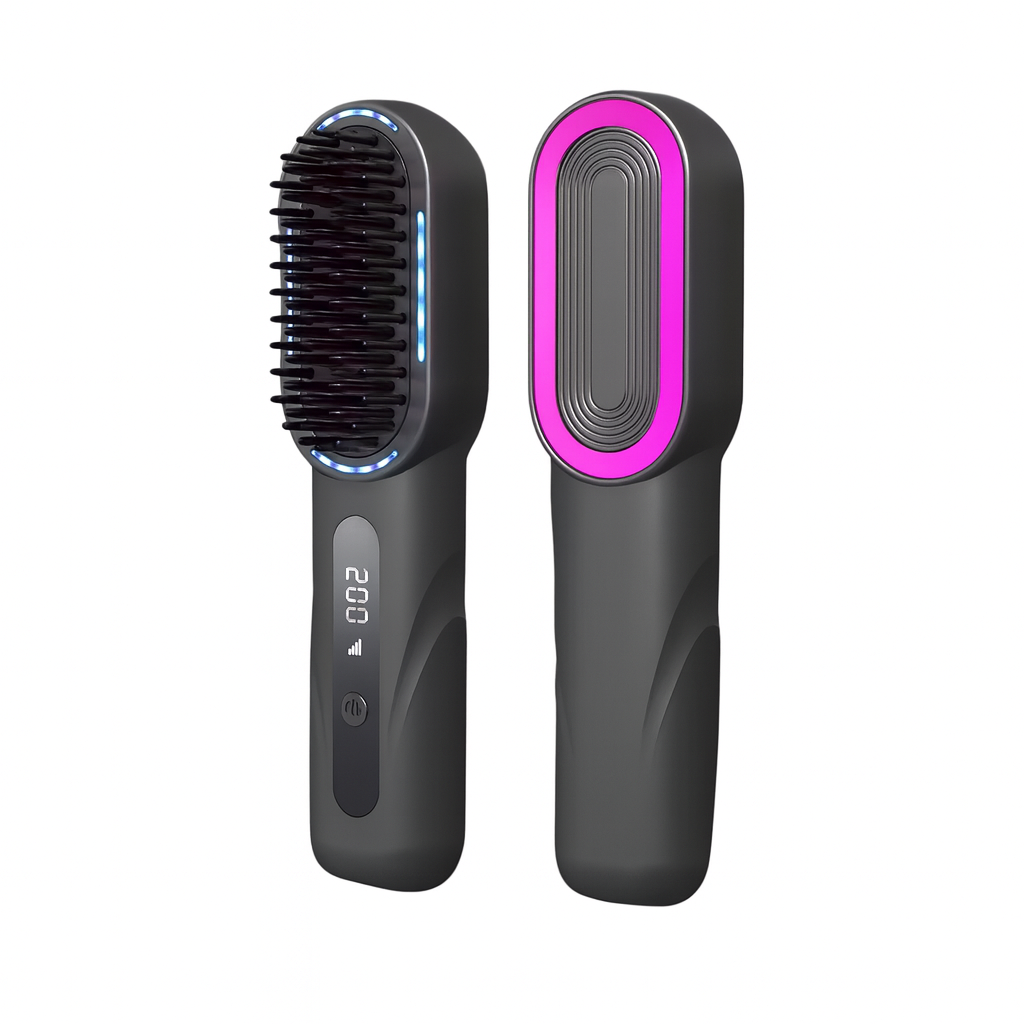 Portable Anti-Frizz Comb Straightener